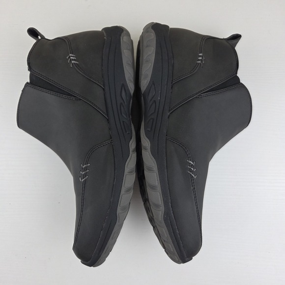 Skechers Vegan Reggae Fest 2.0 Zip On Ankle Boots Shoes Black Gray Women's 11 - Picture 8 of 14